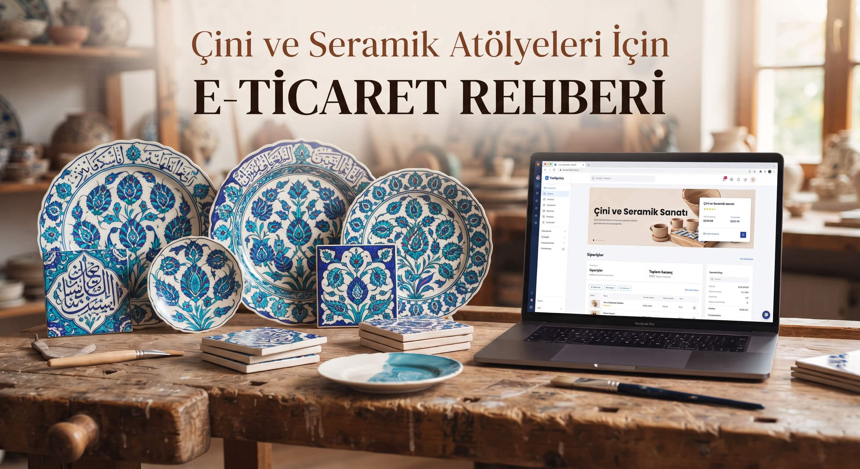 Çini ve Seramik Atölyeleri İçin E-Ticaret Rehberi