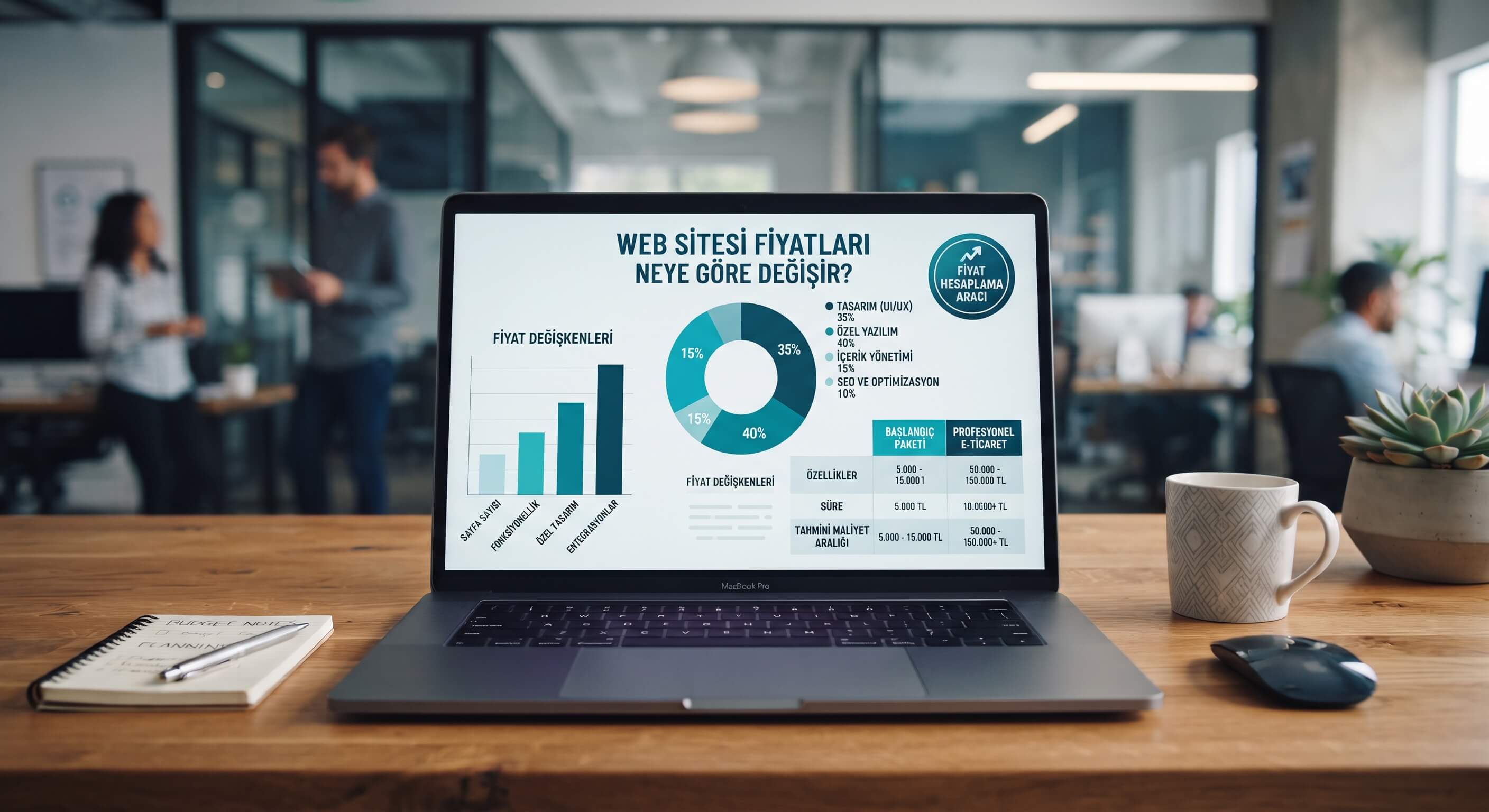 Web Sitesi Fiyatları Neye Göre Değişir? İşletmeler İçin Maliyet Rehberi